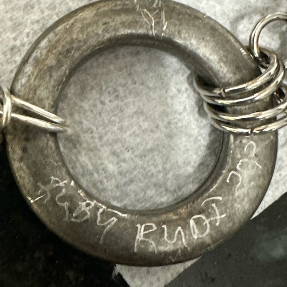 OOAK Assemblage Art Gold & Silver Medallion Pedant Necklace Handmade Steampunk - Picture 12 of 16